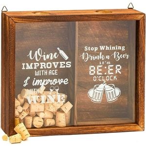 Wine Cork and Beer Cap Holder